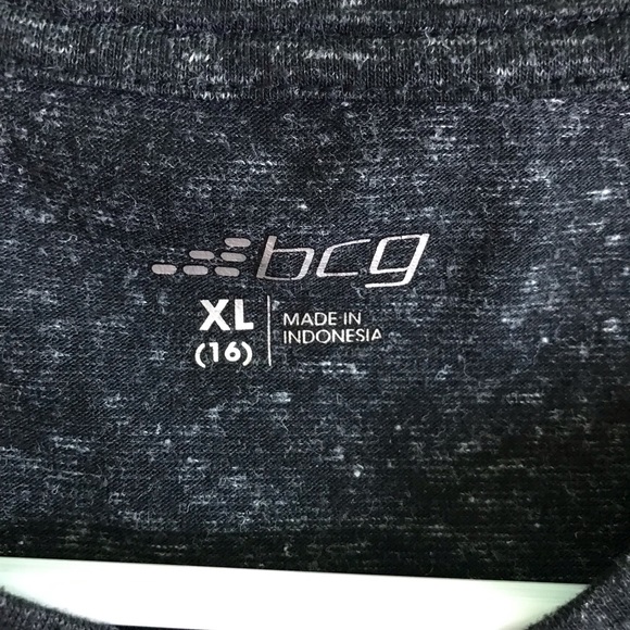 BCG Heathered Charcoal Black short sleeve shirt! - Picture 2 of 2